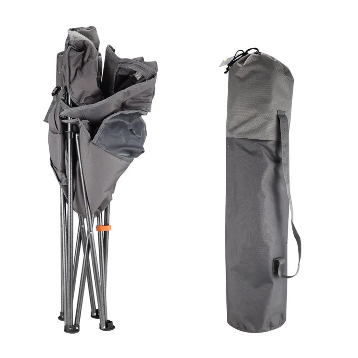 Qibu CC4 Ready to ship 150kg Bear Capacity Portable Durable Folding Camping Chair with Cooler Padded