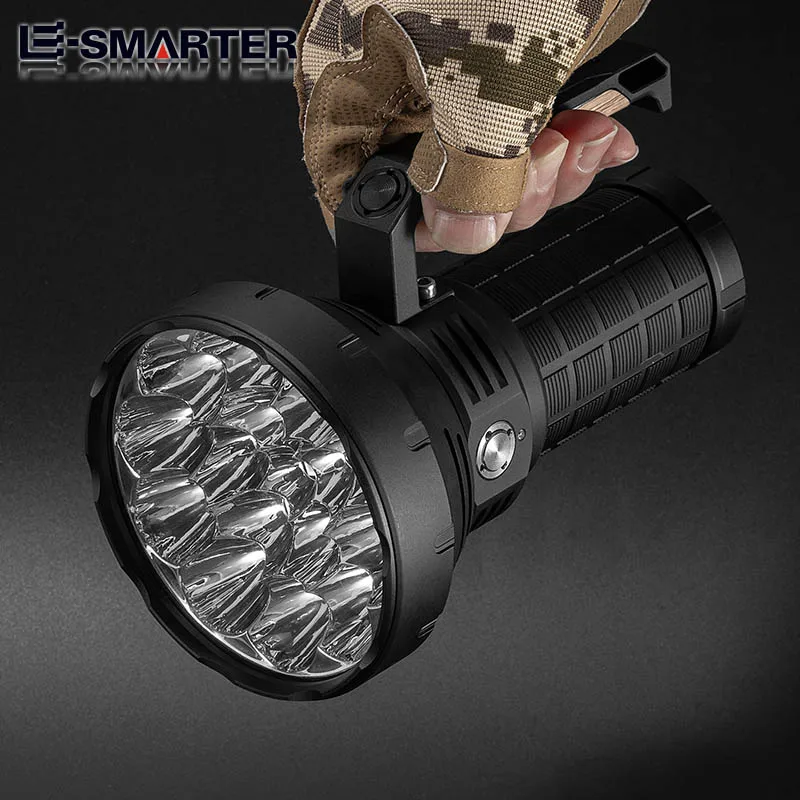 High Power Camping Lampe De Poche Waterproof Rechargeable Torch Set 500000Lm Linterna Led Tactical Flashlights