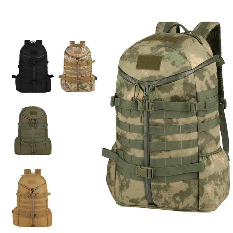 Tactical Camouflage Trizip Molle Hunting Camping Hiking Assault Backpack Half Shell Backpack
