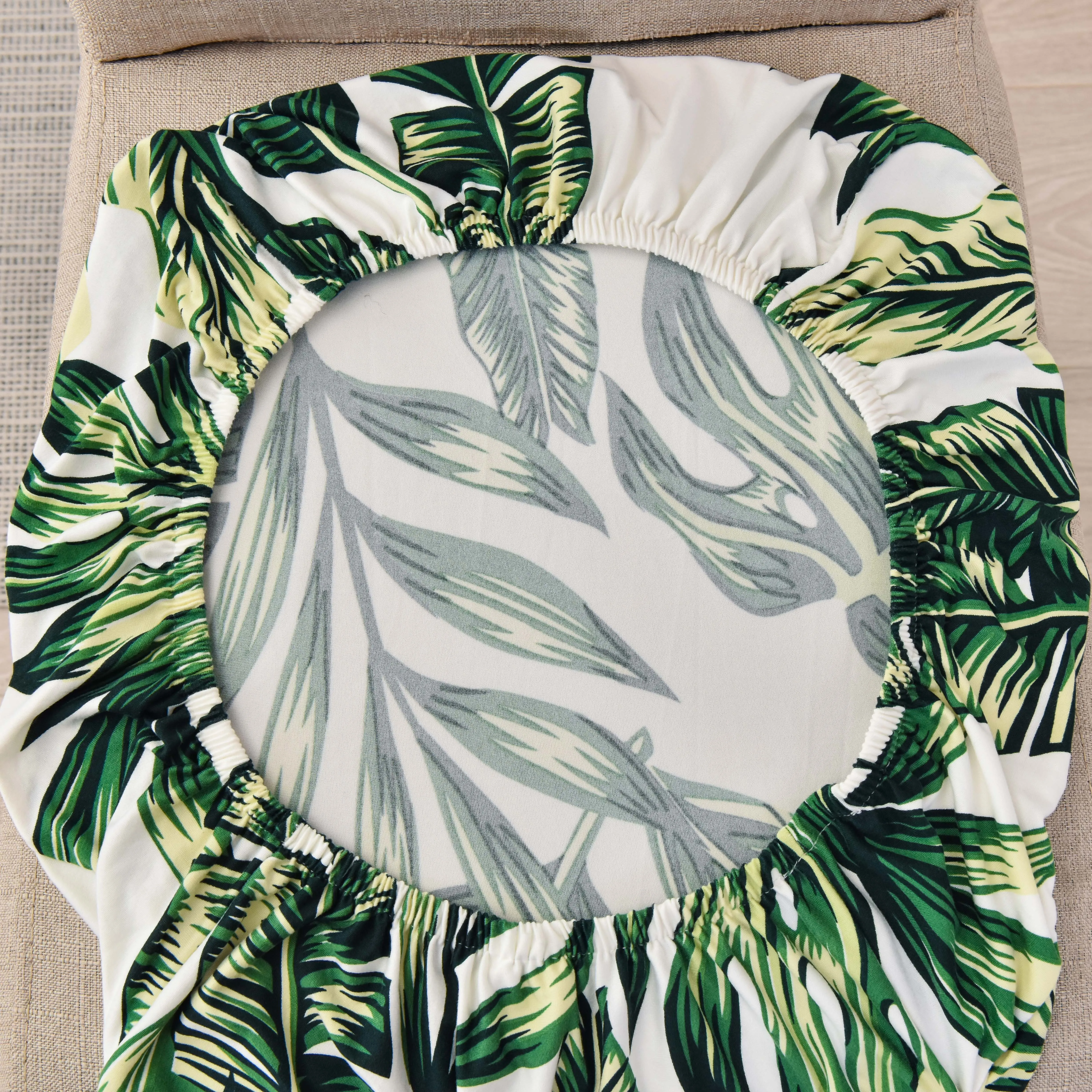 Stretch Print Chair Cover Home Dining Room Chair Covers Multifunction Spandex Elastic Cloth Seat Protector