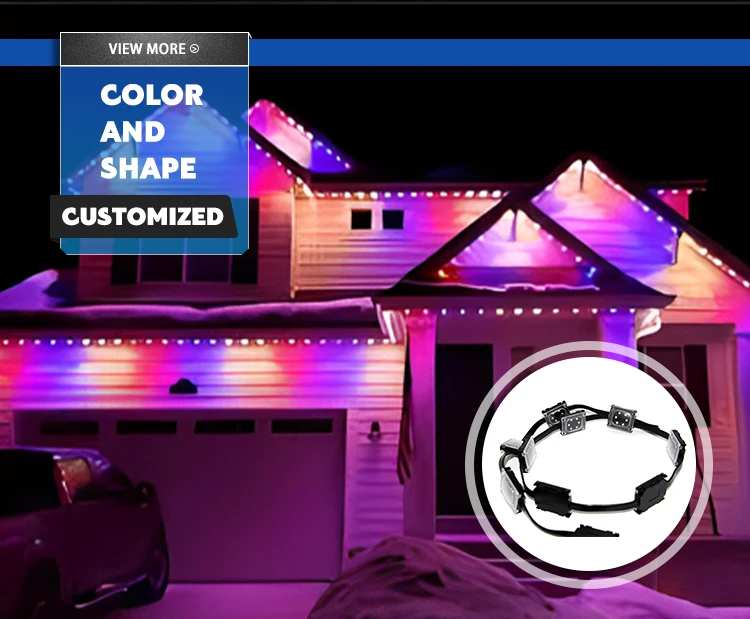 High Quality 1.44W RGB IP Waterproof Pixel Led  Facade Module Amusement Lamp Point Light