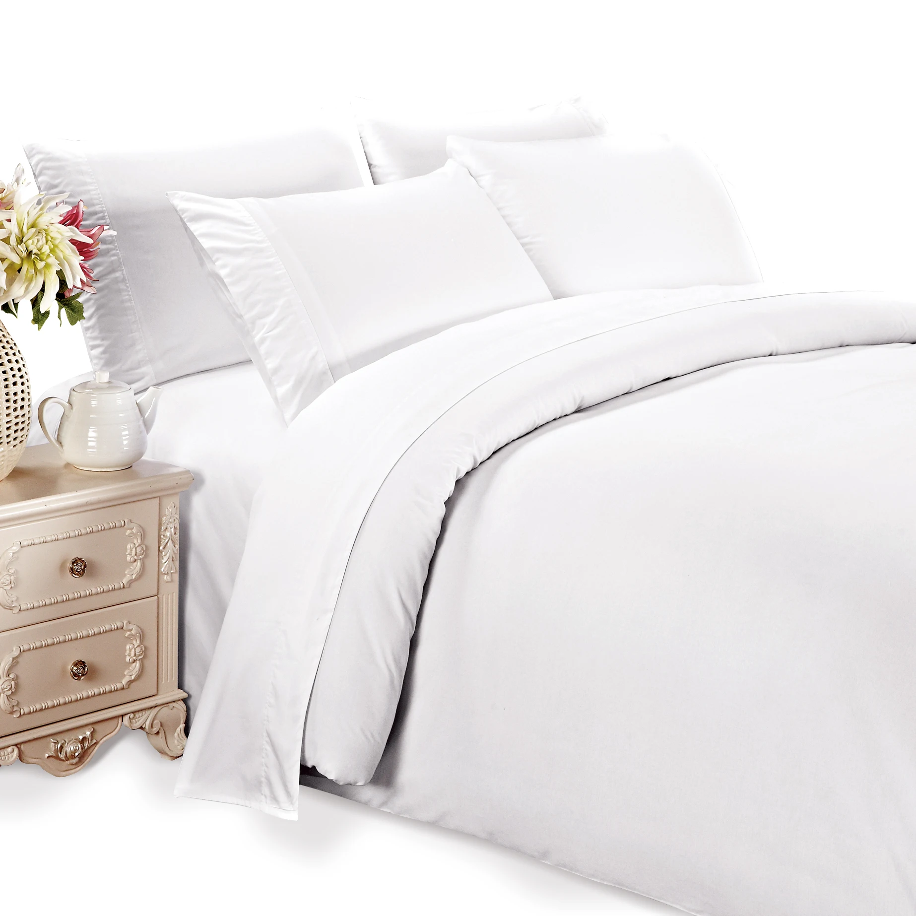 KOSMOS hot sale bed linen high quality 100% cotton korean bed sheet