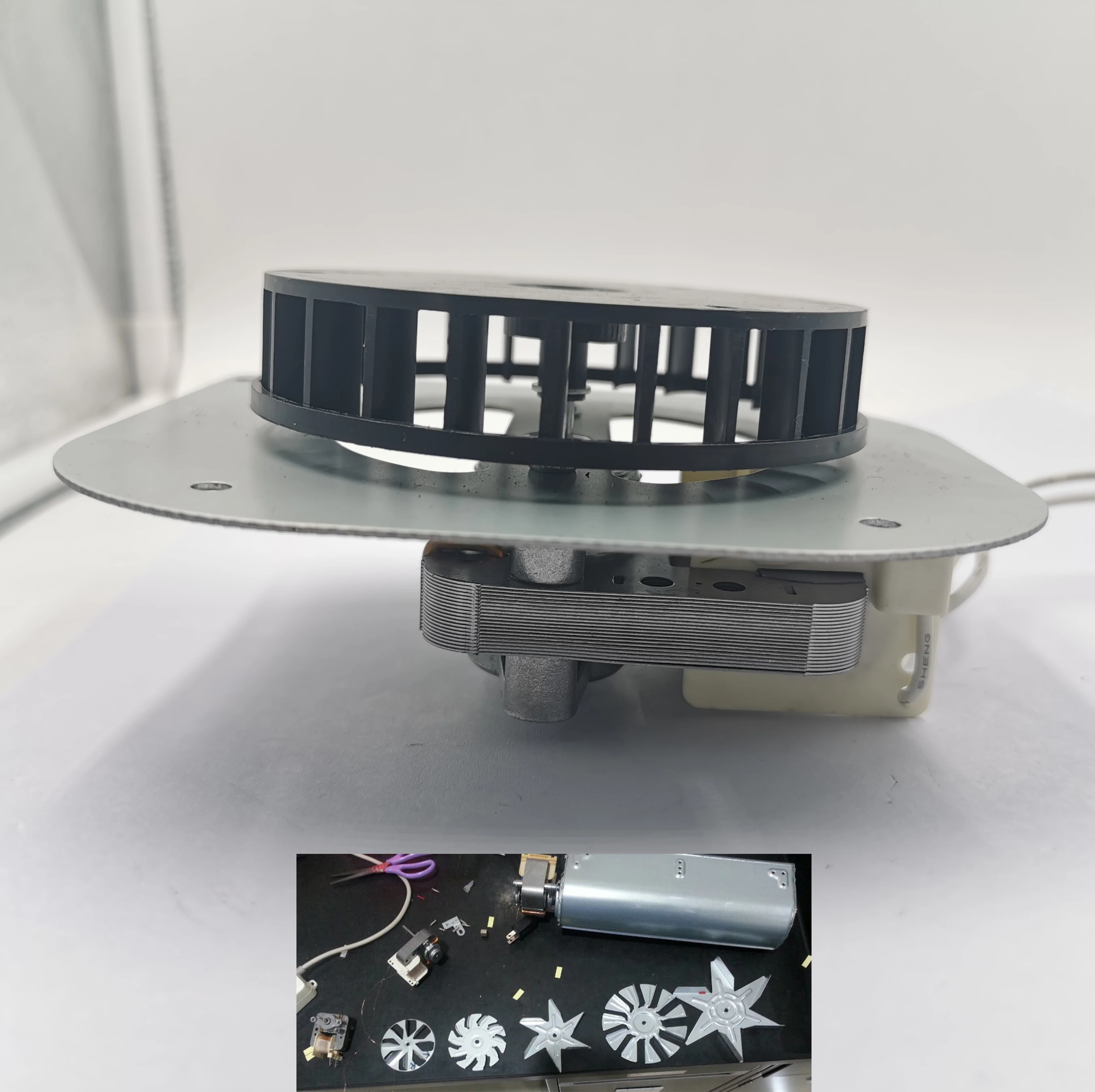 Disinfection  sterilizing cabinet oven parts motor fan blower
