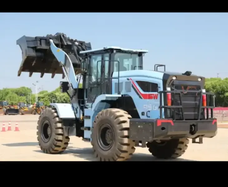 Китайский Электрический колесный погрузчик 5 8 тонн SW956E-MAX с 3 (2 7-5 0) м³ фронтальный