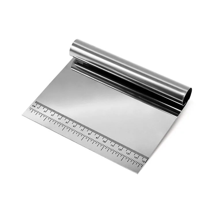 Хит продаж, кухонные инструменты из нержавеющей стали, принадлежности для выпечки, скребок для теста, хлеба