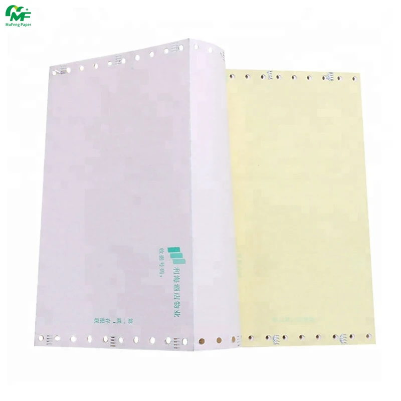 3 layers a4 computer printing carbonless paper