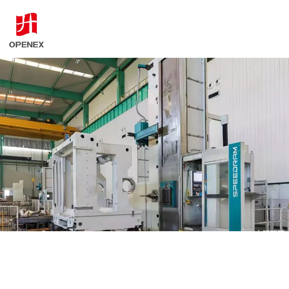 Machinery Chassis Base Frame Part Customized Heavy Metal Welded Fabrication Precision Large CNC Machining Steel Milling Service