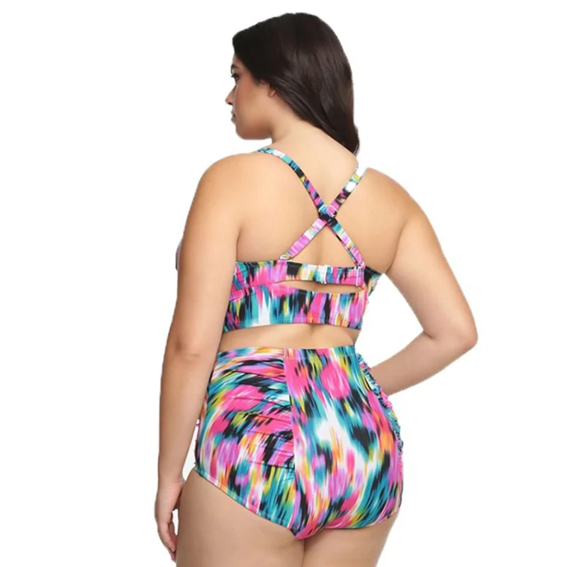New OEM provided women plus size swimwear beachwear women bikini one piece swimsuit