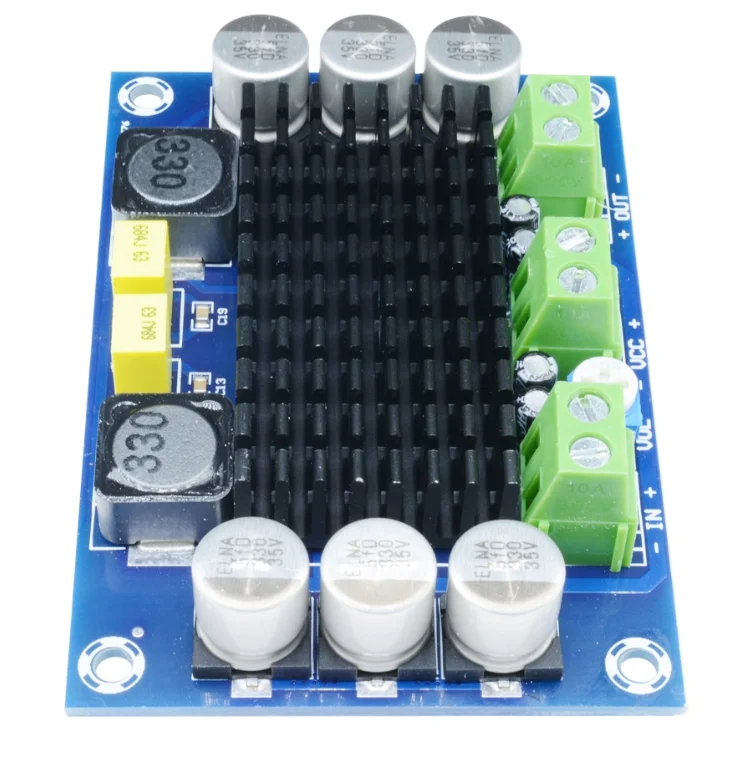10000 TPA3116D2 моно 100 Вт плата цифрового усилителя, цифровая аудиомощность, DIY HIFI Amp Модуль 12-26 В постоянного тока