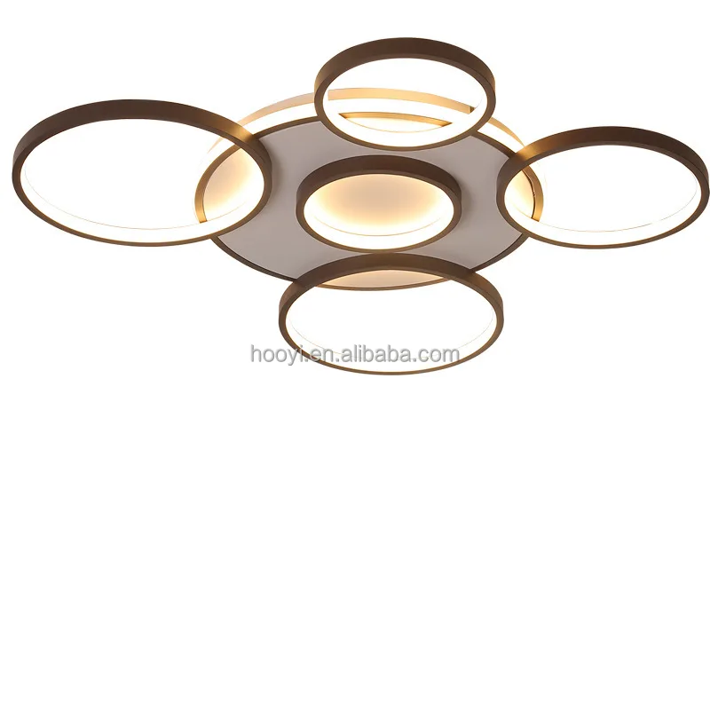 Nordic modern black led ceiling lamp lighting fixtures for bedroom room dinning kitchen factory supplier