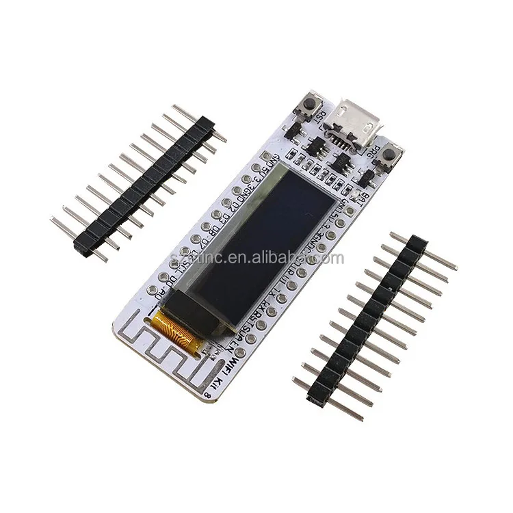IOT  Board PCB NodeMcu ESP8266 WIFI Chip 0.91 inch OLED CP2014 32Mb Flash ESP 8266 Module