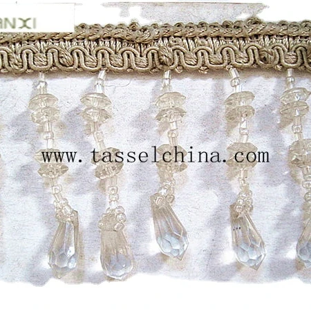 Wholesale Home Decor Acrylic Beaded Fringe