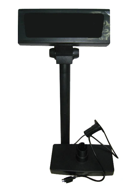 Indoor Customer Side 20 X 2 Lines Pole LCD VFD Display