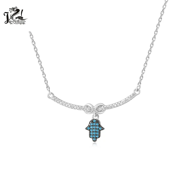 High quality fashion jewelry 925 silver Russia eagle shape pendant jewelry necklace