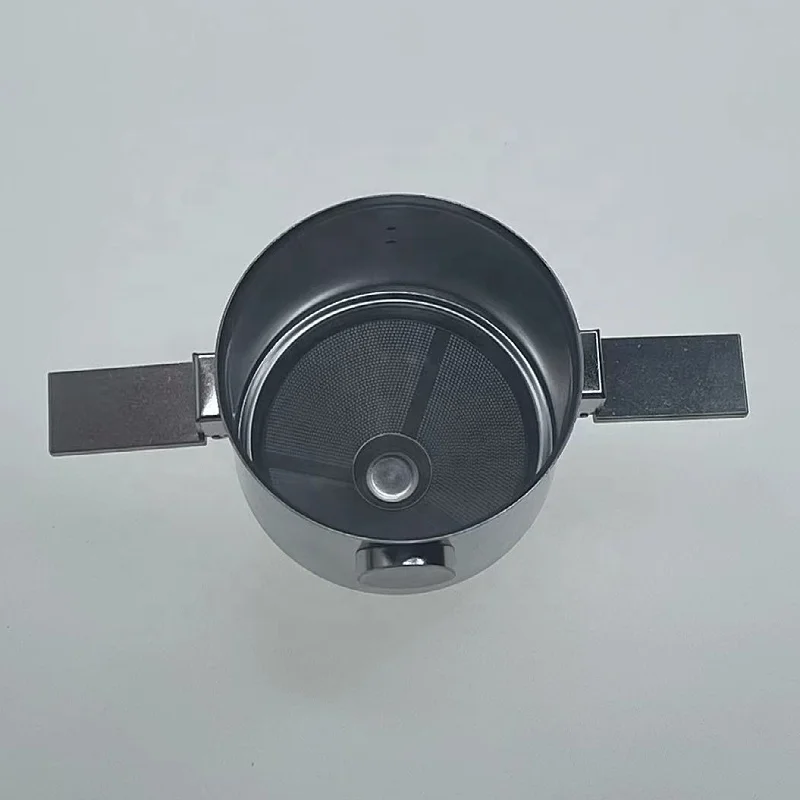Stainless steel double-layer folding coffee filter screen hand flushingear hanging coffee filter cup filter paper