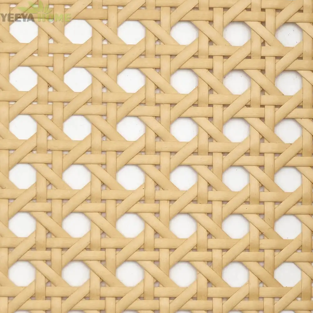 Popular Plastic Rattan Roll , Rattan Cane Webbing, Rattan Material for Chair Furniture Home Decoration