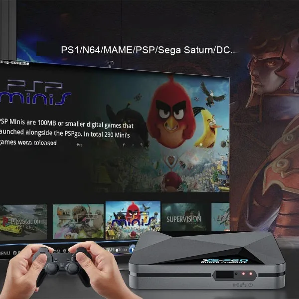 X2 PRO Super Console  70000 Home Video Game Console 3D Dual  Set Top Box with TV HD Nostalgic Arcade Two Person Joystick