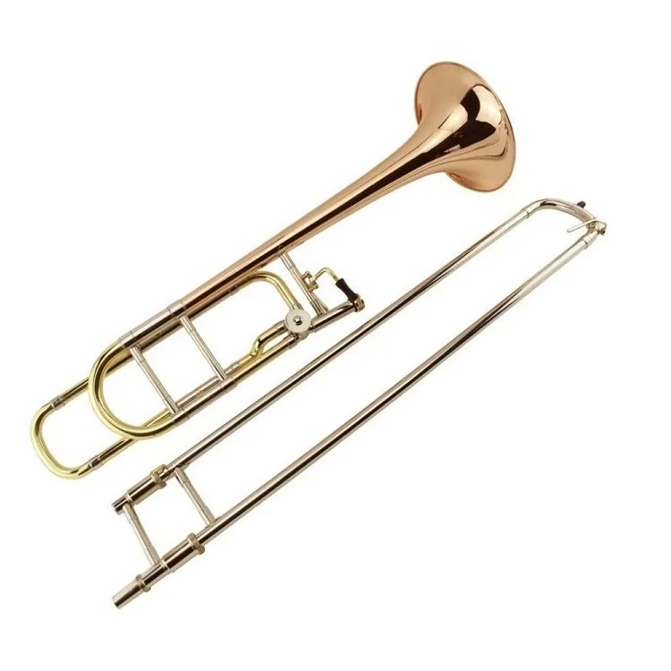 Bb Key Brass Instrument Tenor Trombone For Sale