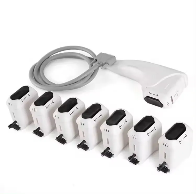 4D HIFU handpieces handles 1.5mm 3.0mm 4.5mm 8.0mm 13mm16mm 20000shot Hifu Cartridge Transducer For Smas Hifu Machines