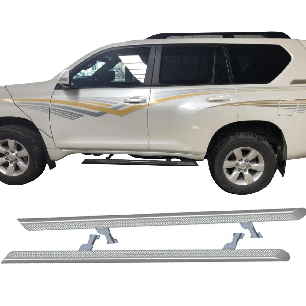 Заводская цена оптовая продажа электрический автомобиль Nerf подножка из алюминиевого сплава боковые подножки для prado 2014 +