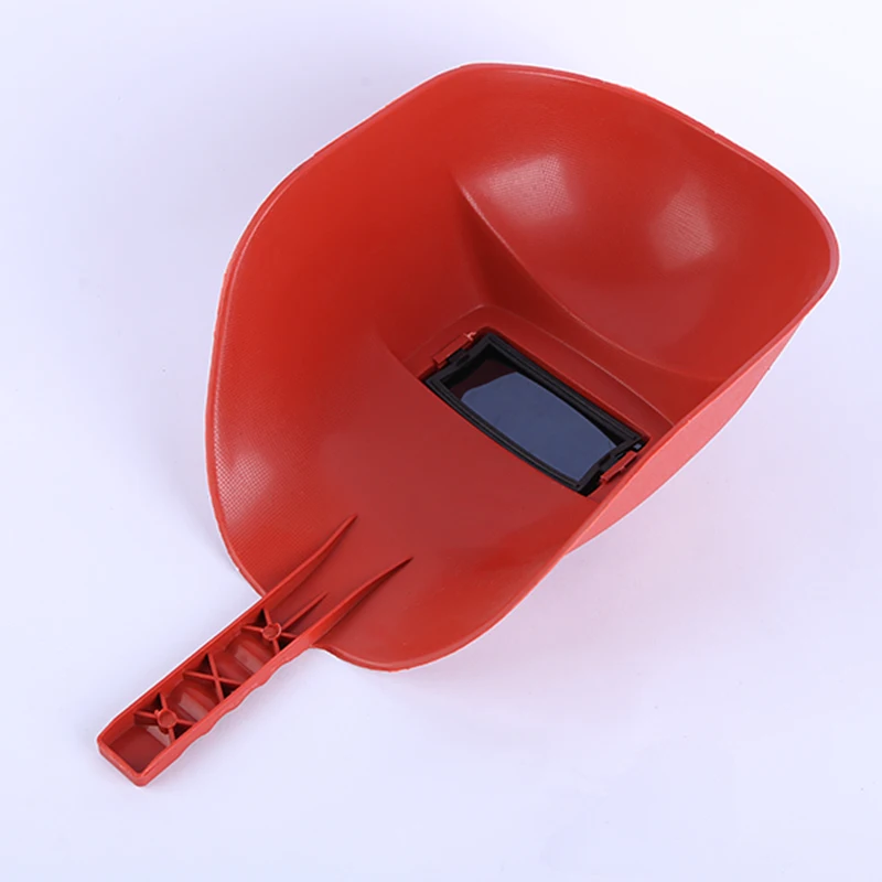 high quality Manual face shield Plastic handheld  welding  mask