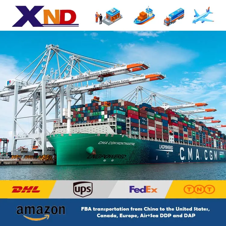 Fast and safety lcl fcl cargo transport ddp door to door service sea freight container shipping agent to mexico