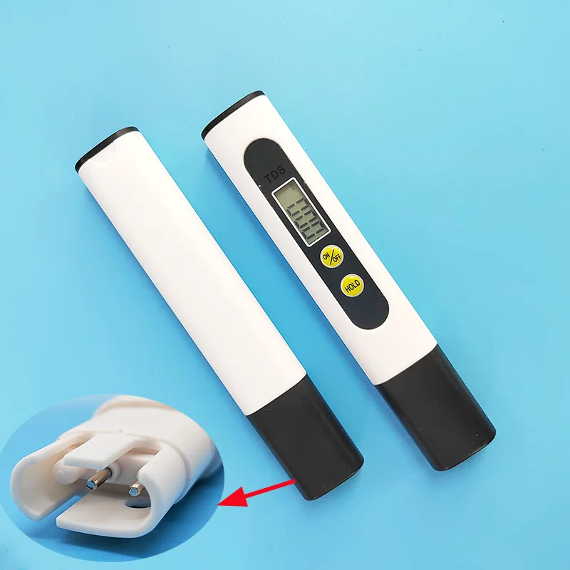 Portable Digital 3 in 1 Portable Dissolved Solids TDS-M2 PPM Water Detector Meter Quality Testing Pen With Leather Sheath