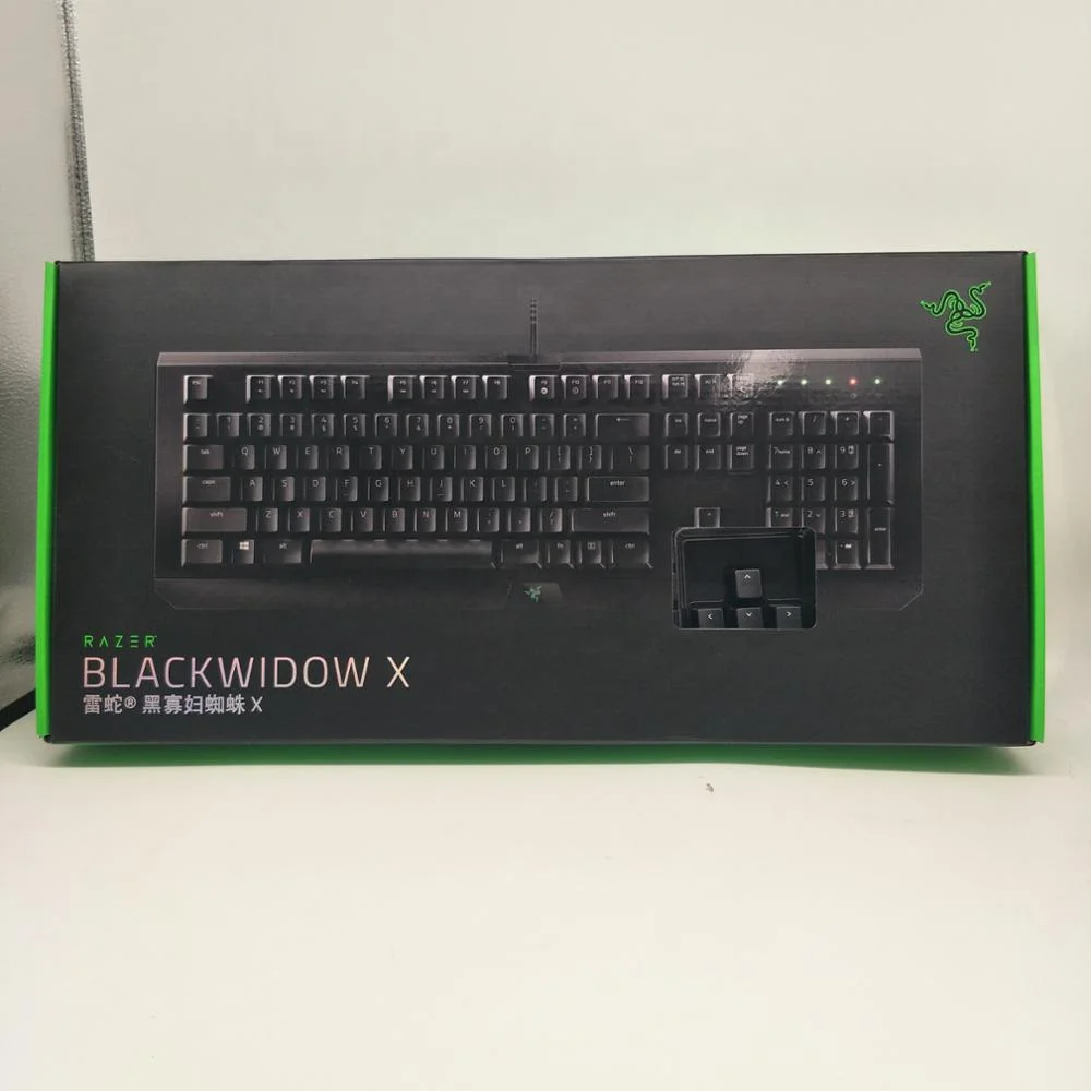 Original gaming Razer Blackwidow X 87 keys   no light gaming mechanical keyboard
