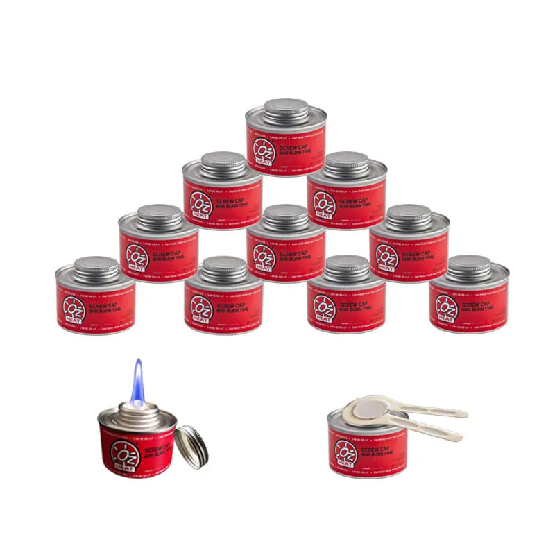 Высокое качество приготовления пищи Дешевое питание теплее жидкость для многоразового использования потепление чафер нагреватель Пищи Тепла согревательное посудное топливо