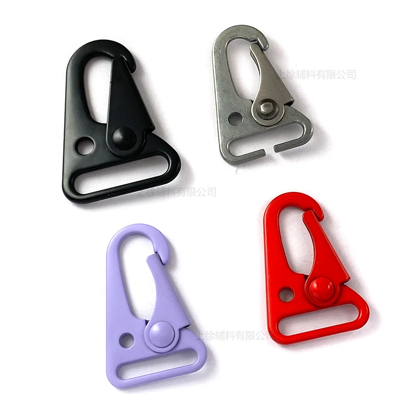 Wholesale custom dog hook metal trigger swivel spring snap metal hook for lanyard