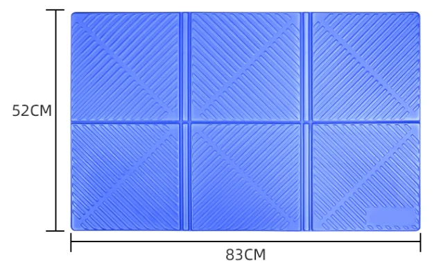 EVA Foam Folding Mat Camping Pad Sleep Well Thin Mattress Pad Fitness Mat