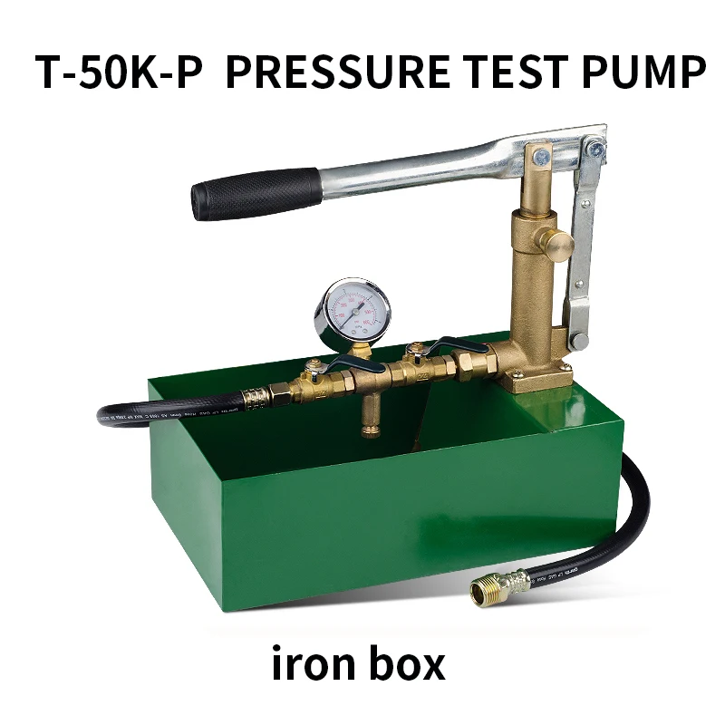 TP 0-100bar hydrostatic test pump with manual pressure test pump
