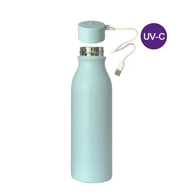 600ML Modern USB Rechargeable Online Customizable Smart Drinkware Water Bottle
