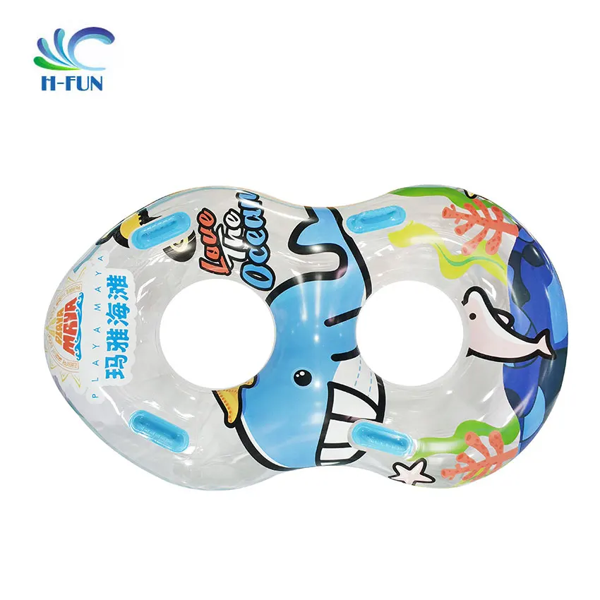 Customize pool floater inner tube river tubes Atlantis custom inflatable water park tube