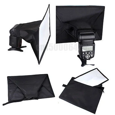 
Diffuser Softbox 20 x 30cm Universal Foldable Flash Light Diffuser Softbox Soft box for DSLR Camera 