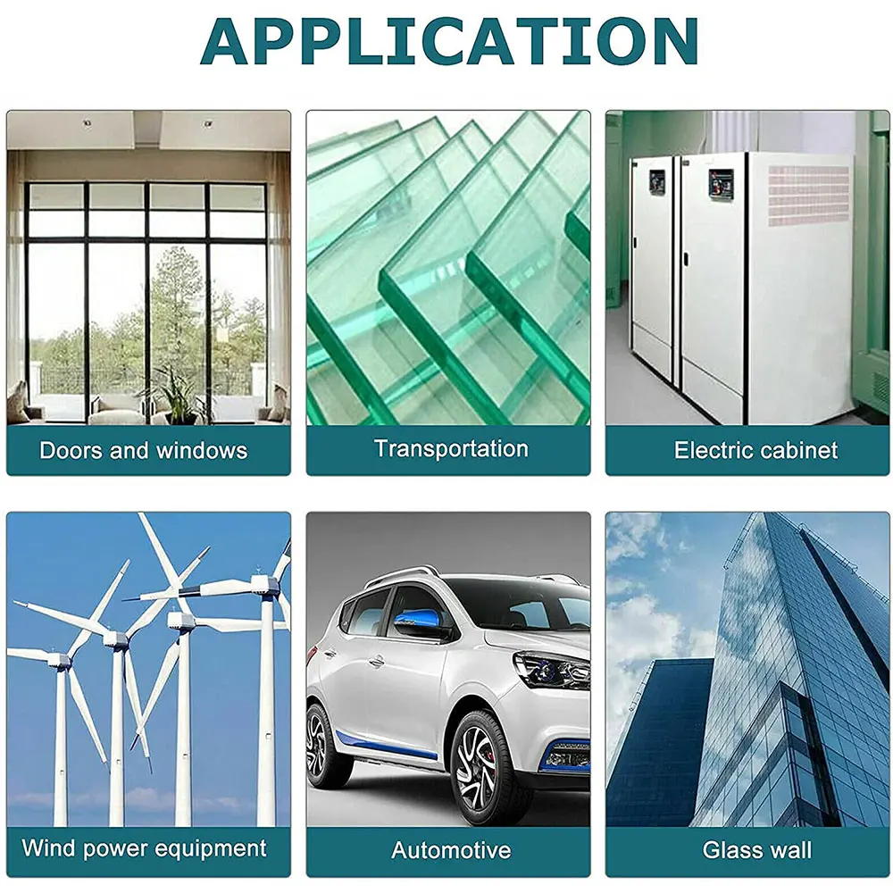 RUBEST automotive car door frame rubber seal trim strips contact rubber strip Car Rubber Door Seal