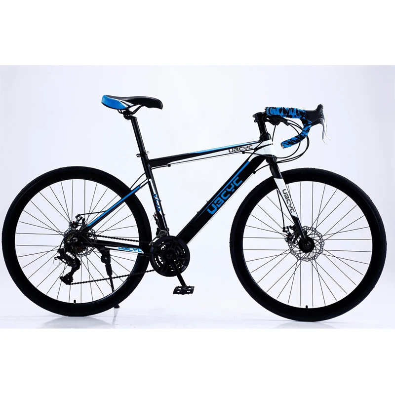 Top Super Light Carbon Fiber Road Bike Complete with 24 Speed Gears Aluminum Fork and Disc Brake System for Men Women