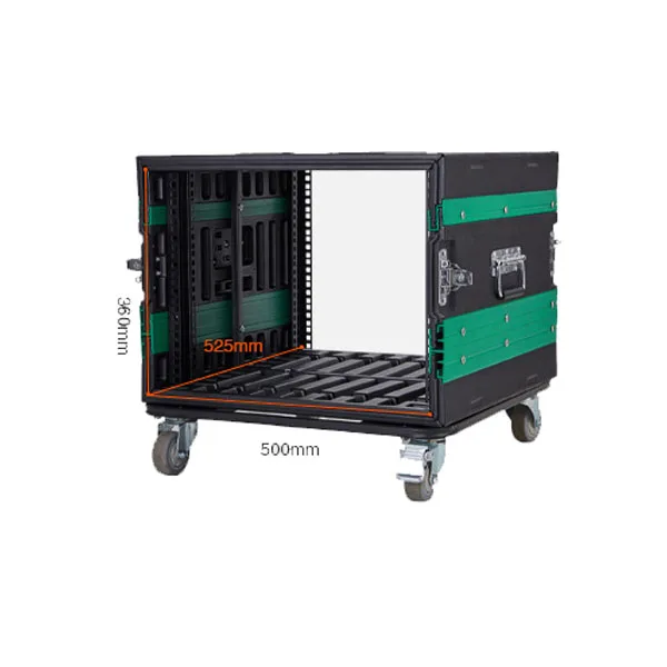 Ударопрочный чехол для профессионального звукового оборудования 12U