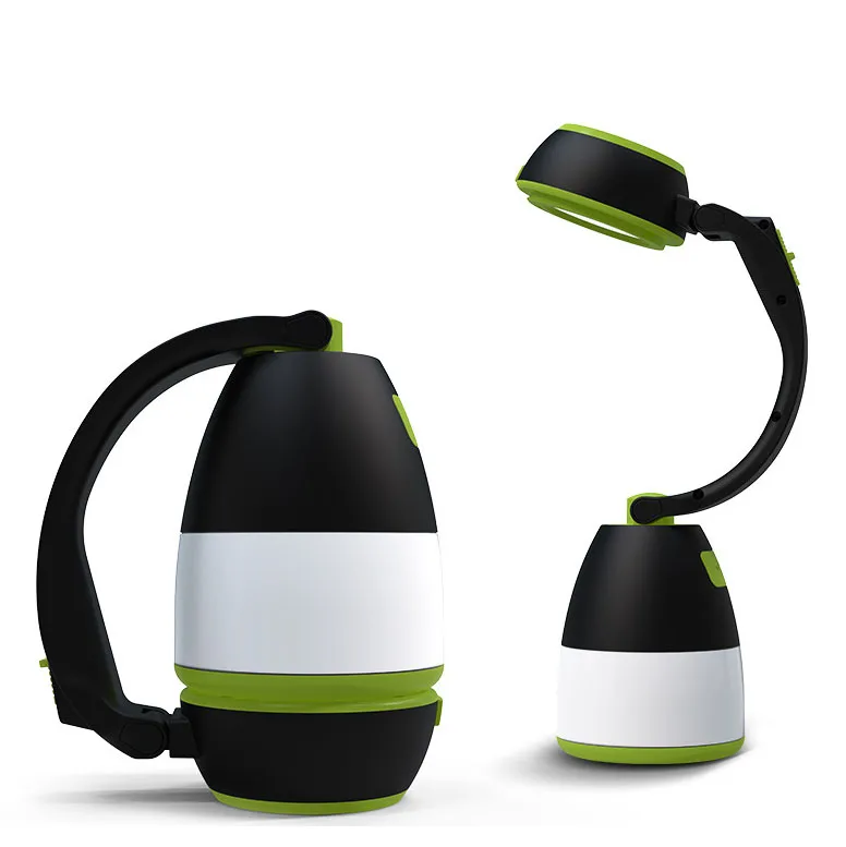 Portable USB Rechargeable Table Lamp Outdoor Camping Tent Flashlight Emergency Night Light