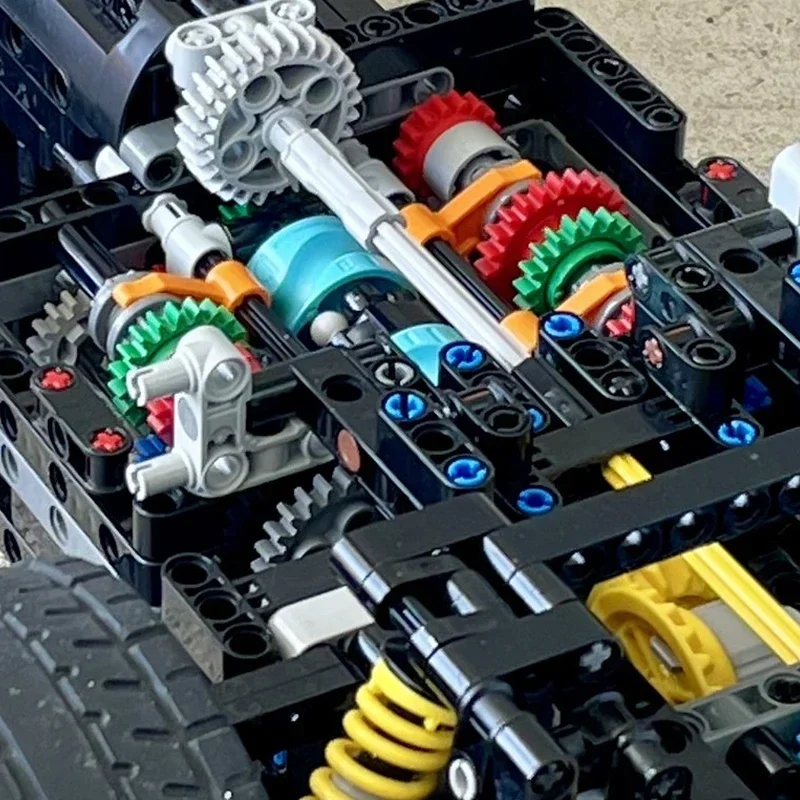 Новый MOC-182607 суперкар 1:8 масштаб гоночный автомобиль гиперкар 42056 Модель Сборка строительных блоков детские игрушки подарки на день рождения