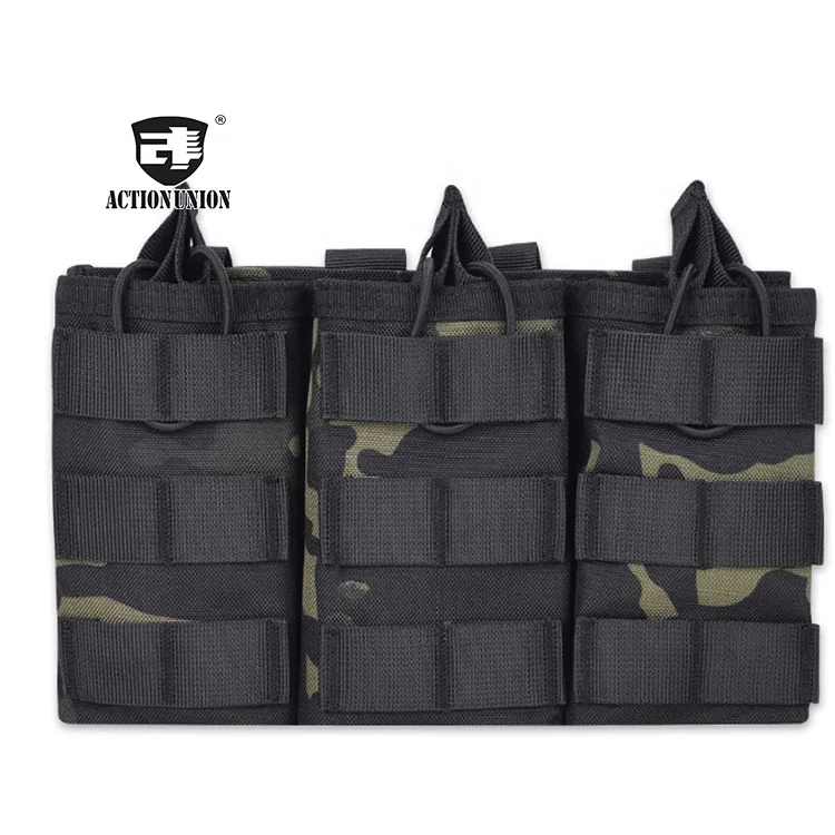 Фабричный Тактический тройной мешочек с зажимом MOLLE Fastmag-идеальный аксессуар для быстрого