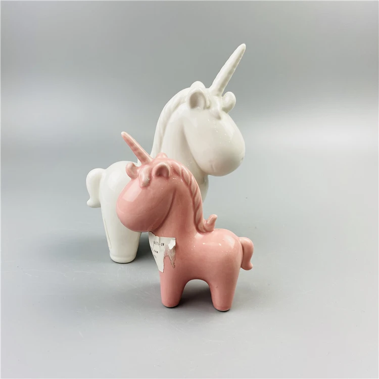 
New Product Hot Sale Small Ceramic Mini Animal Figurines Christmas Ornament 
