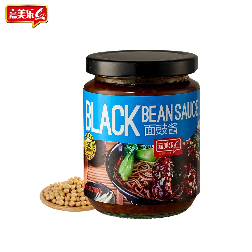 Free samples Bulk Wholesale premium 280g Black Bean Sauce seasoning chinese sauces