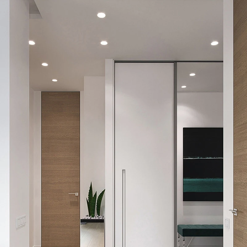 Comercial Home Hetel Downlight Modern 7W Anti Glare Trimless Rimless Dimmable Recessed Ceiling Led Spotlight Led Downlight