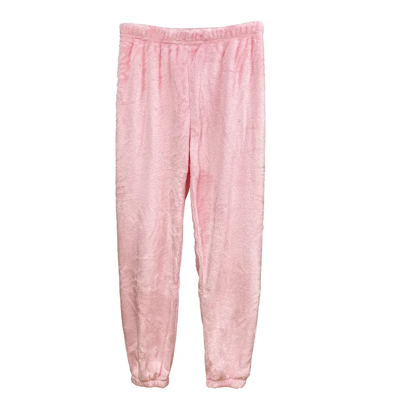 Kingcason New Fashion High Gsm Flannel Pajama Pants Women For Home / Winter