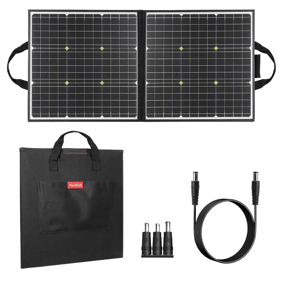 Manufacturer Waterproof 100W 120W 200W 300W Outdoor Camping Hiking RV Trip Portable Foldable Solar Panel