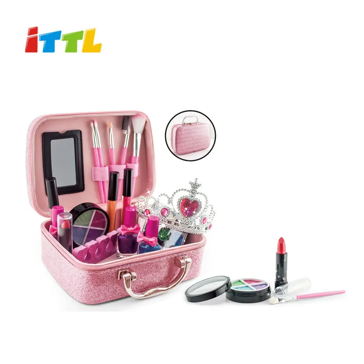 2021 beauty gift girls sets preten packaging kids cosmetics play make up set toy