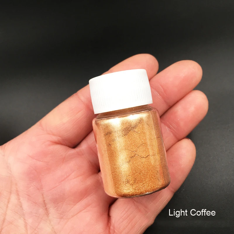 DIY Making Epoxy Resin and Resin Mica Powder Can Pearlescent Nail Pigments