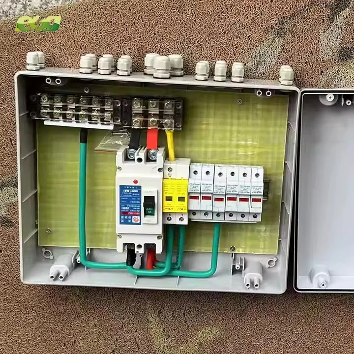 ESG main distribution panelControl electrical cabinets Main Breaker Isolator Feeder MCCB 415V Outdoor power Distribution Box