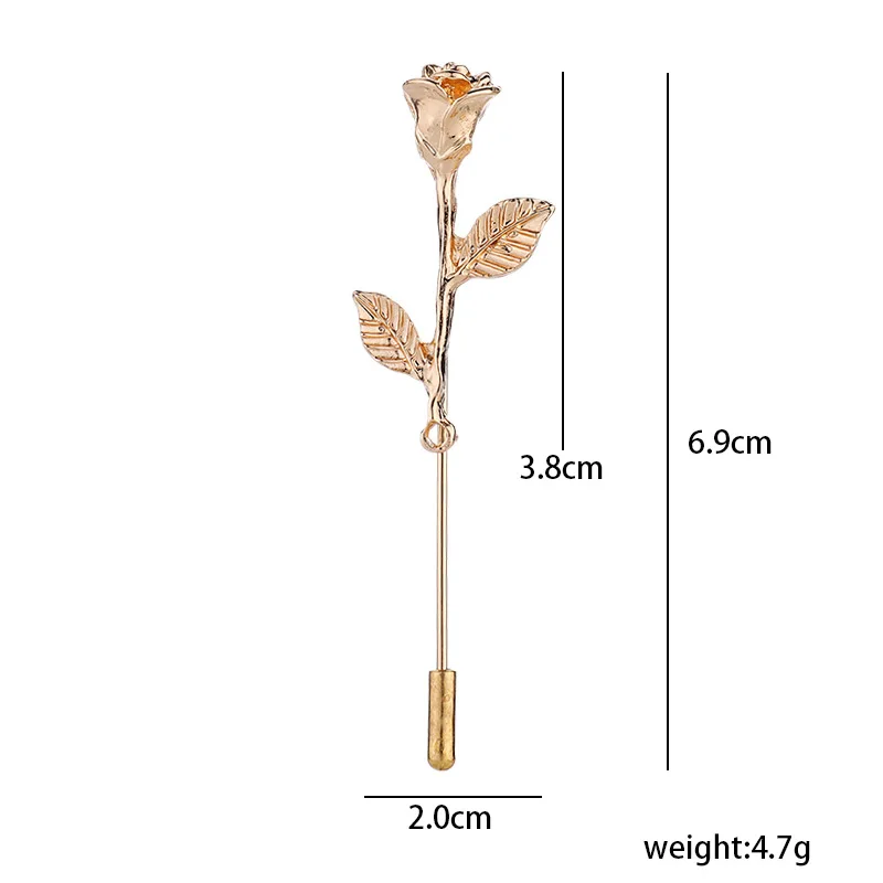 Popular different design Pin Brooch Wholesale Custom gold Brooch Pin China Wholesale metal men Brooch In Bulk